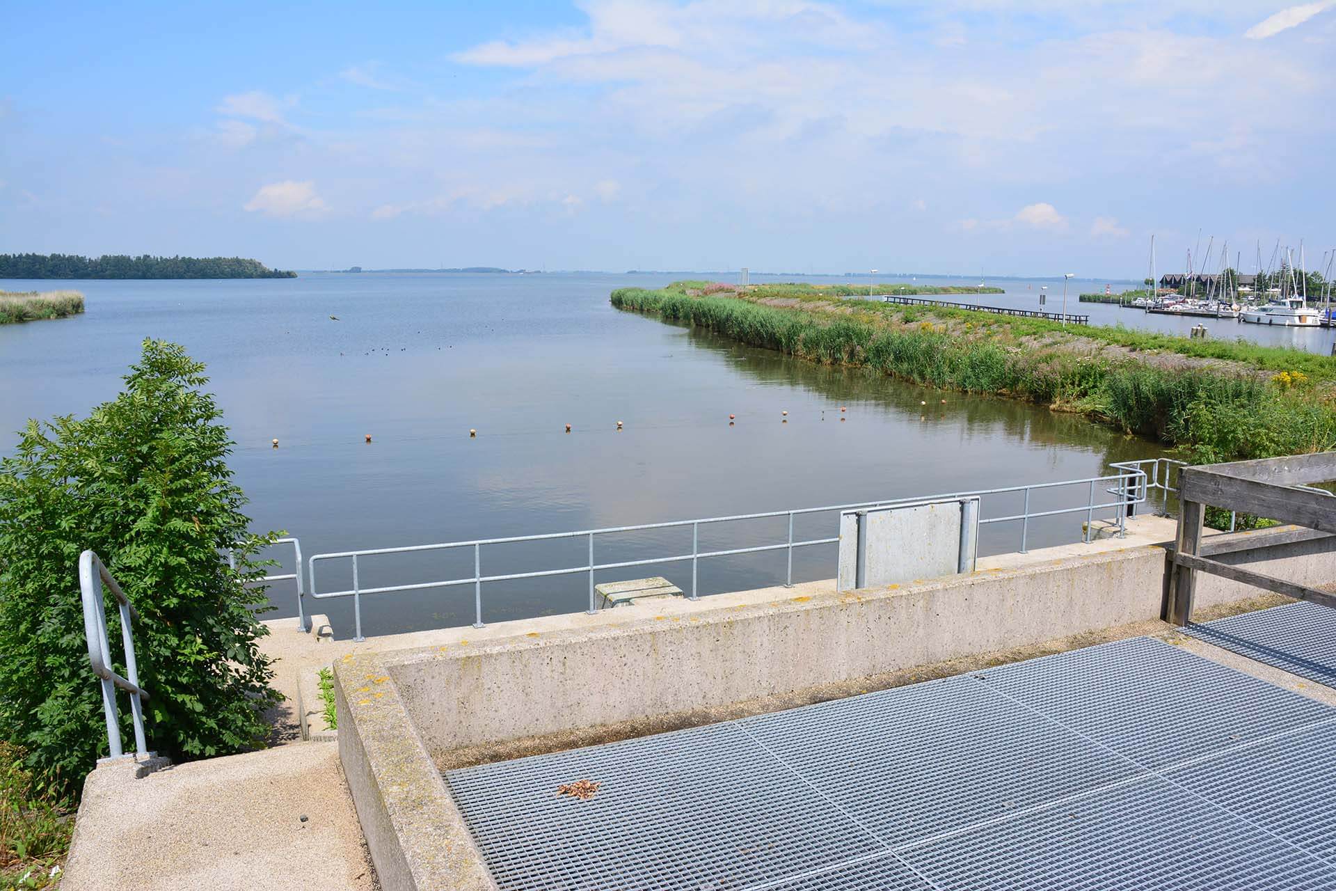 The Colijn Pumping Station of the regional water authority Zuiderzeeland in 